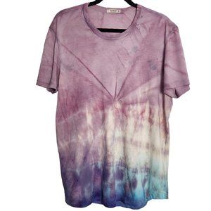 Buck Mason Purple Tie-Dye Short Sleeve Tee